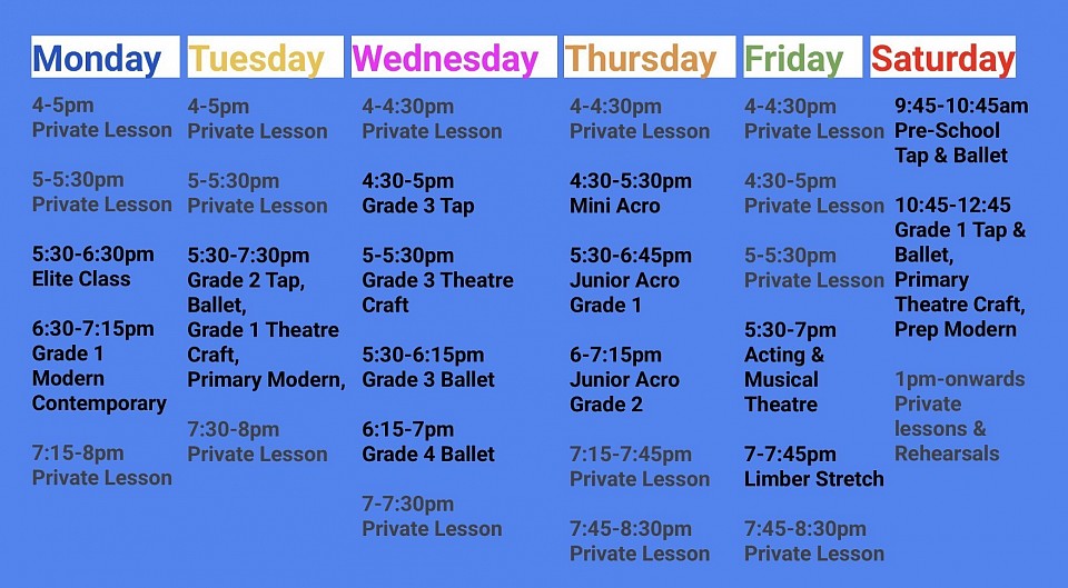 -please let us know your age and experience level so we can place you in the most suitable class
